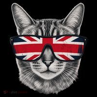 UK Cat Union Jack Flag United Kingdom Kitten England Coffee Mug thumb 5