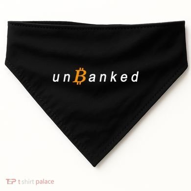 Unbanked Crypto USA-Made Doggie Bandana