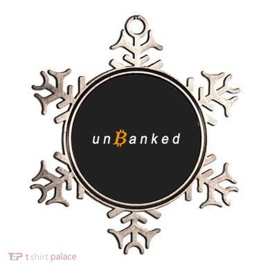 Unbanked Crypto Ornament