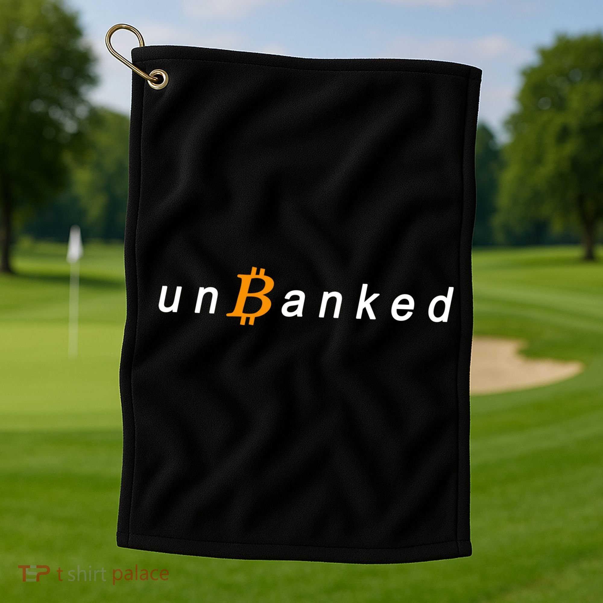 Unbanked Crypto Golf Towel