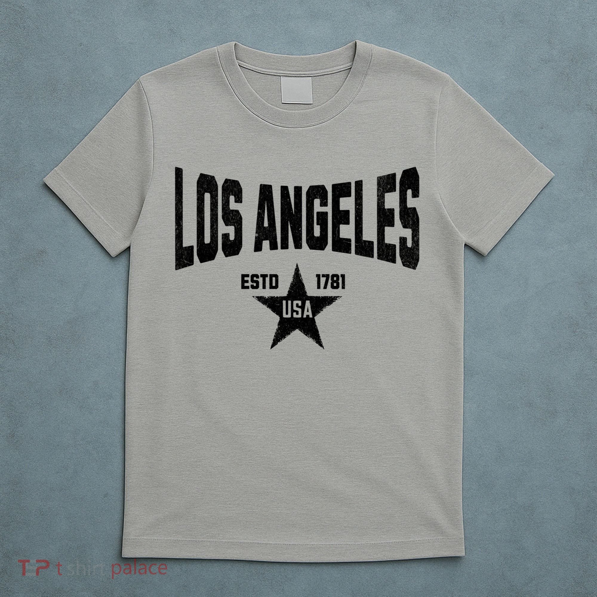 USA City Vintage Souvenir Visit Los Angeles California  T-Shirt