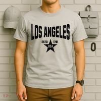 USA City Vintage Souvenir Visit Los Angeles California  T-Shirt thumb 6
