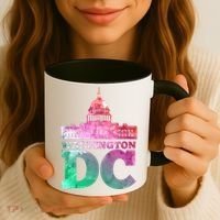Usa Capital Washington Dc Capitol Hill Souvenir Cool Gift Coffee Mug thumb 3