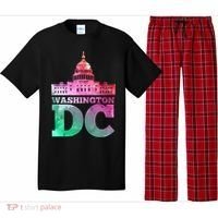 Usa Capital Washington Dc Capitol Hill Souvenir Cool Gift Pajama Set thumb 0