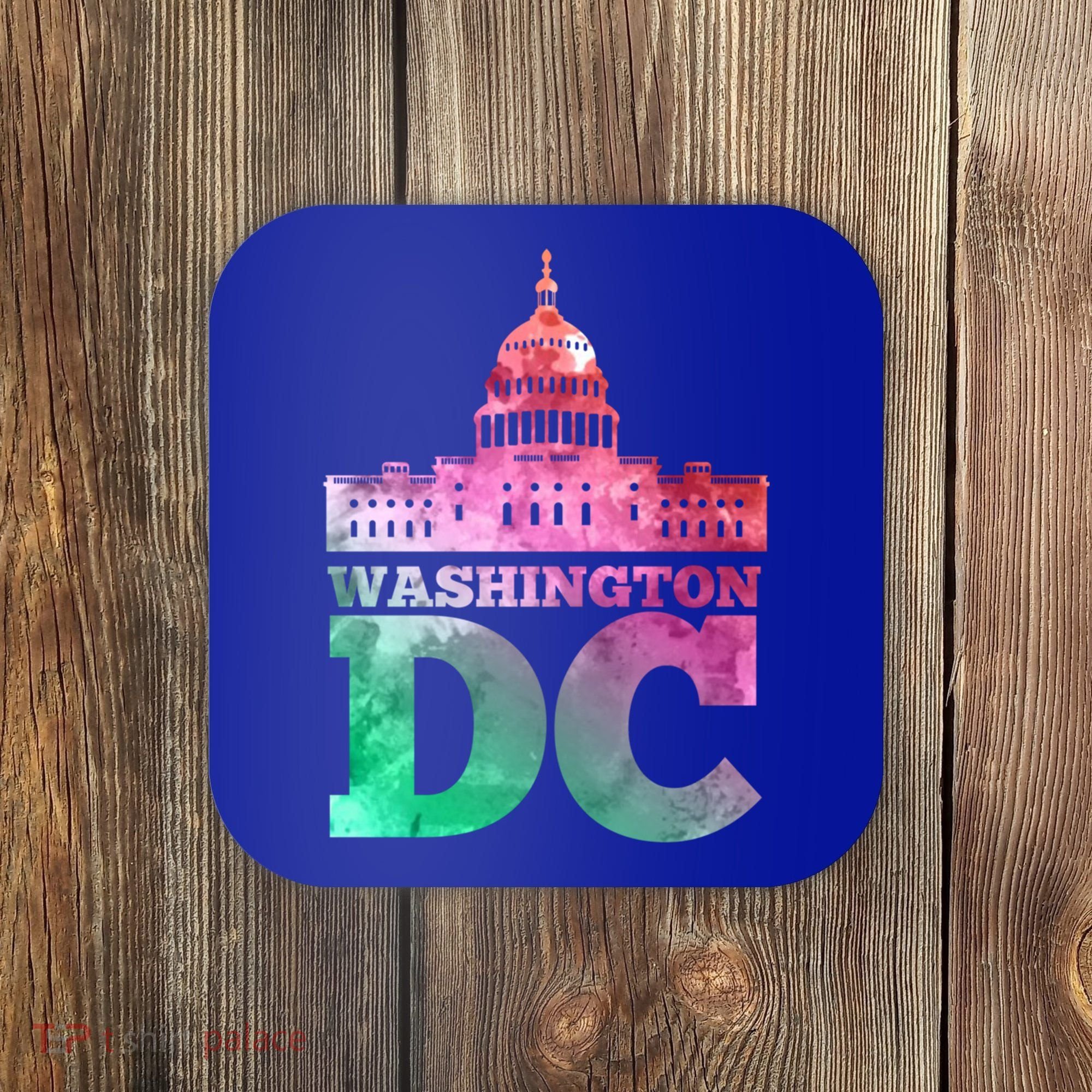 Usa Capital Washington Dc Capitol Hill Souvenir Cool Gift Coaster