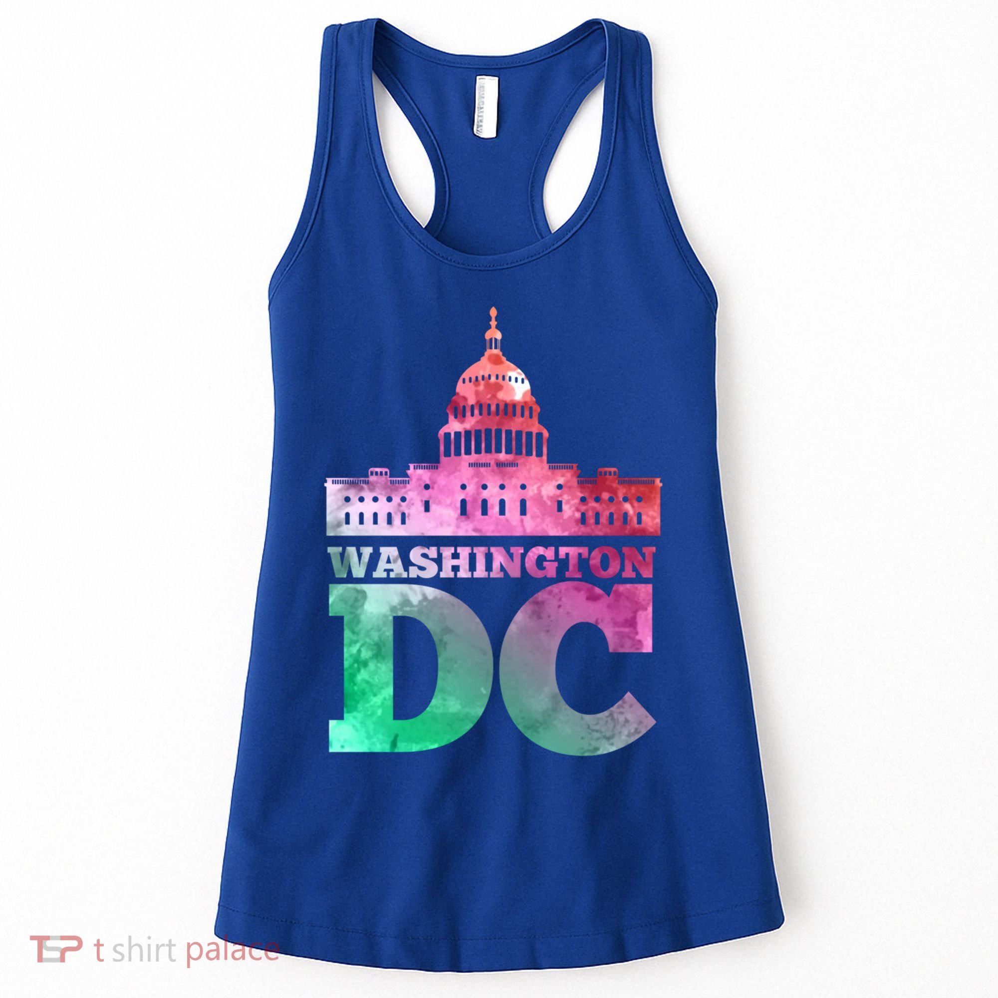 Usa Capital Washington Dc Capitol Hill Souvenir Cool Gift Women's Tank Top
