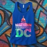 Usa Capital Washington Dc Capitol Hill Souvenir Cool Gift Women's Tank Top thumb 3