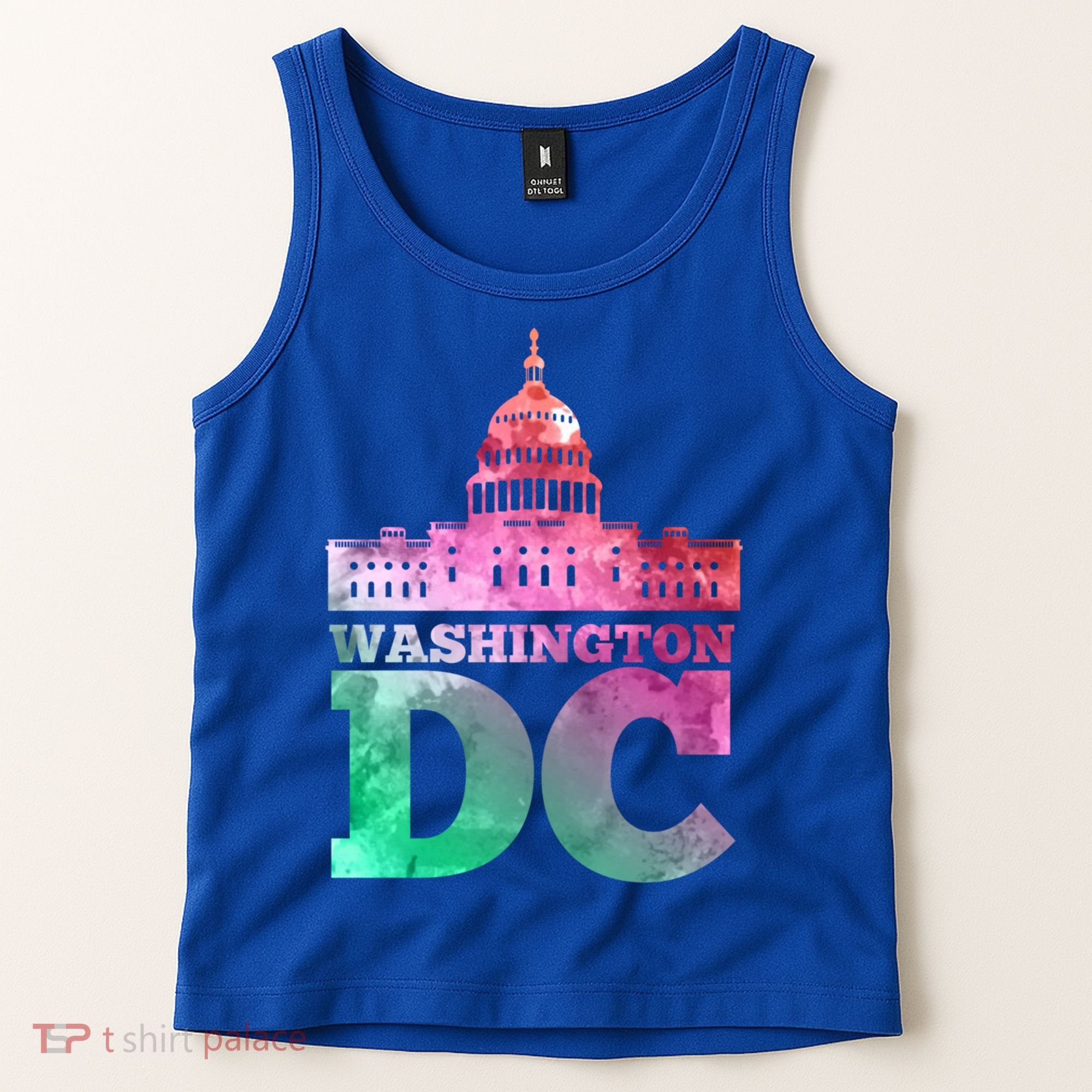 Usa Capital Washington Dc Capitol Hill Souvenir Cool Gift Tank Top
