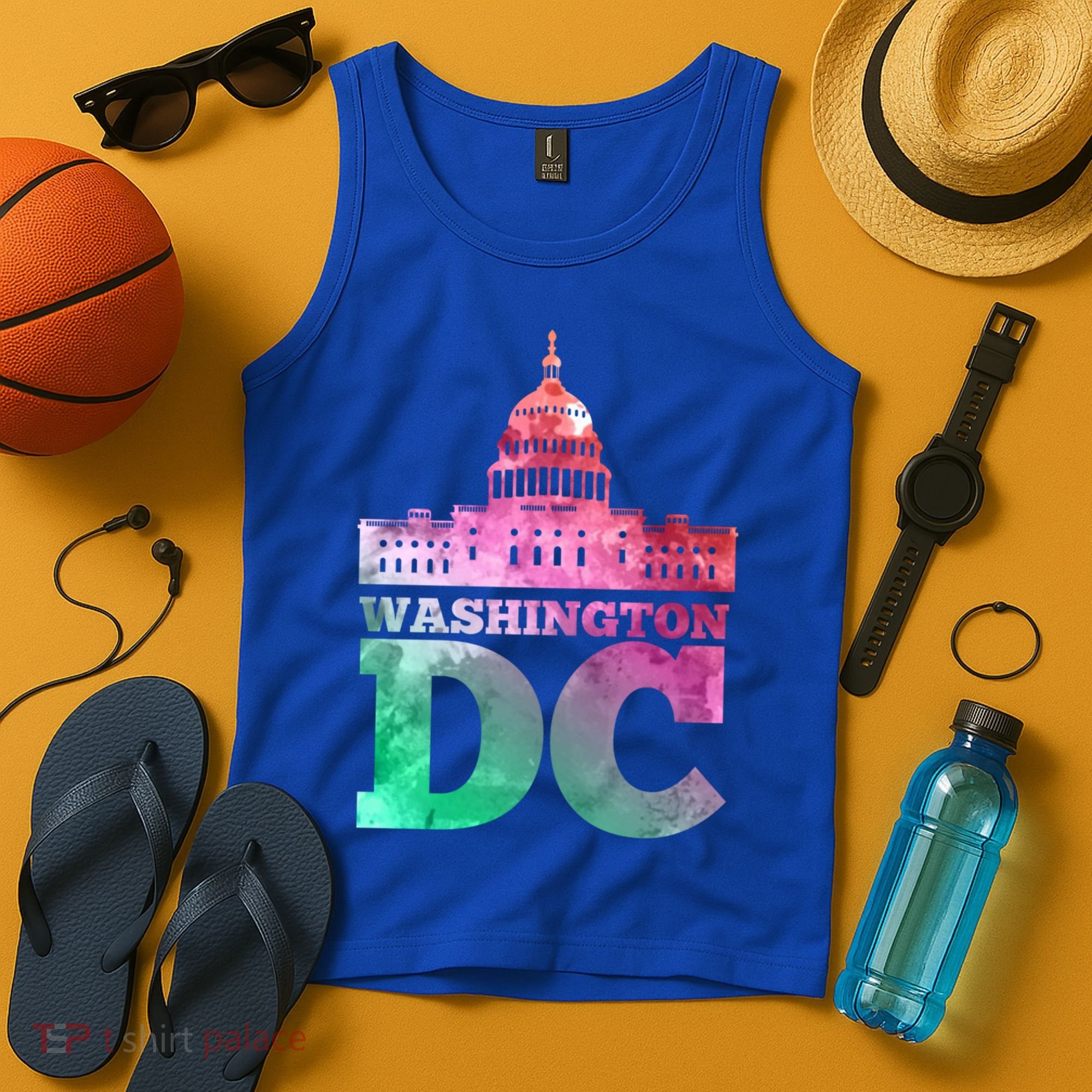 Usa Capital Washington Dc Capitol Hill Souvenir Cool Gift Tank Top