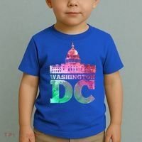 Usa Capital Washington Dc Capitol Hill Souvenir Cool Gift Toddler T-Shirt thumb 2