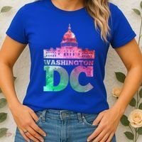 Usa Capital Washington Dc Capitol Hill Souvenir Cool Gift Women's T-Shirt thumb 2