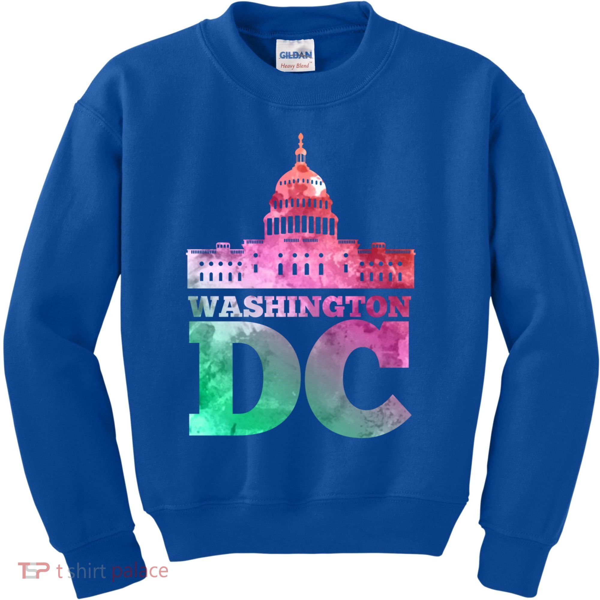 Usa Capital Washington Dc Capitol Hill Souvenir Cool Gift Kids Sweatshirt