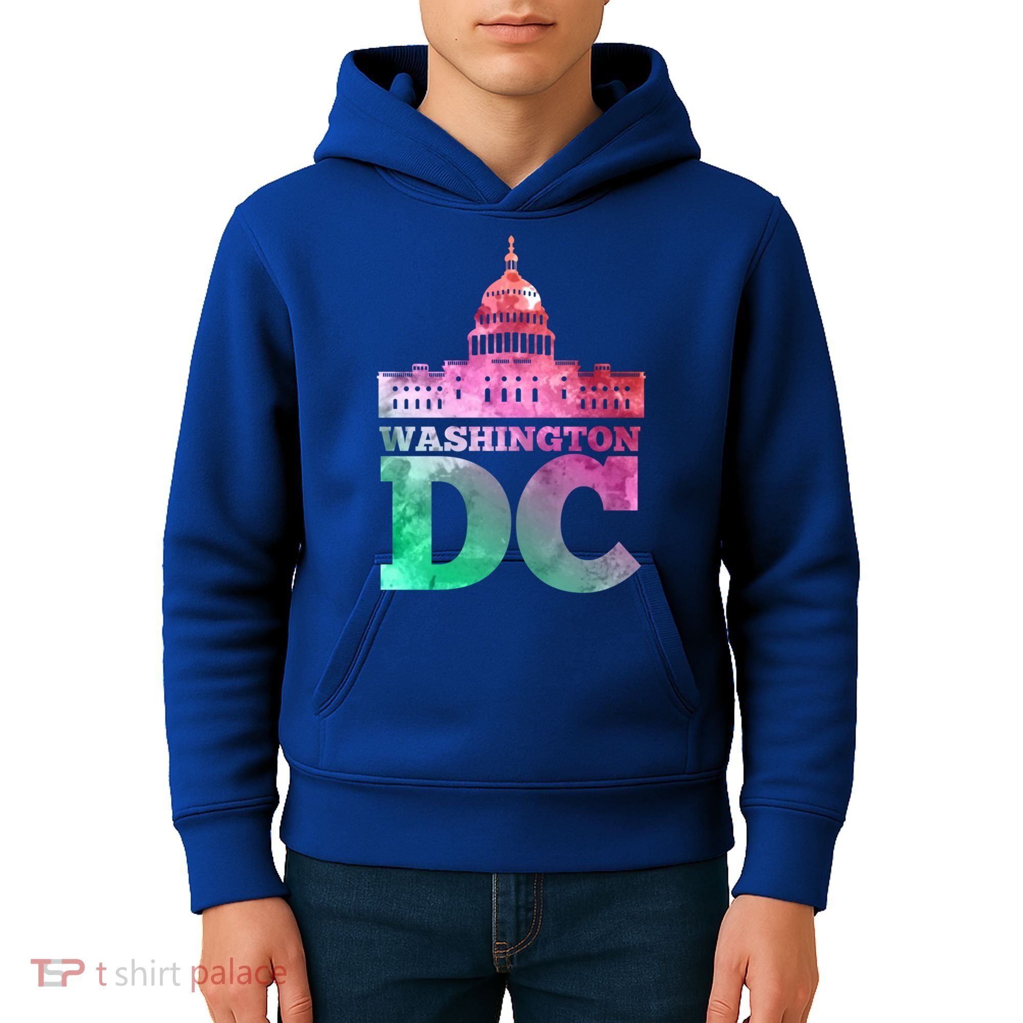 Usa Capital Washington Dc Capitol Hill Souvenir Cool Gift Kids Hoodie