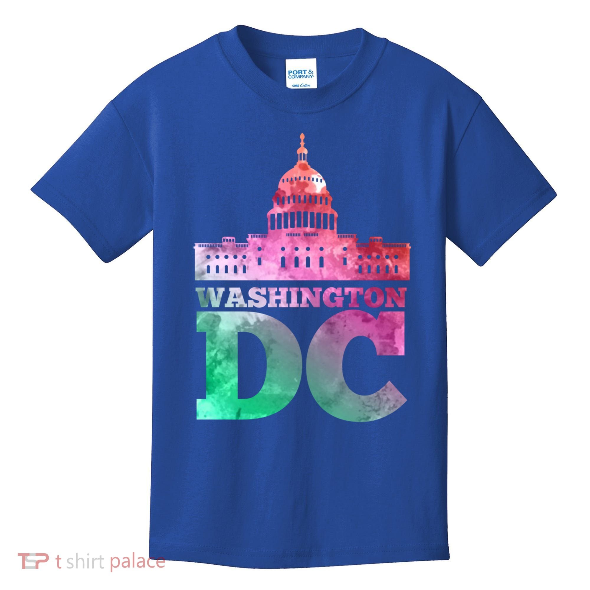 Usa Capital Washington Dc Capitol Hill Souvenir Cool Gift Kids T-Shirt