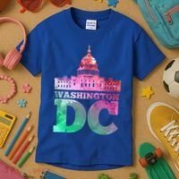 Usa Capital Washington Dc Capitol Hill Souvenir Cool Gift Kids T-Shirt thumb 3