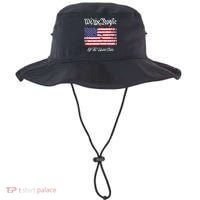 US Constitution We The People With Distressed Flag Bucket Hat thumb 0