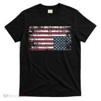 Upside Down American Flag Vintage Upside Down Usa Flag T-Shirt thumb 0