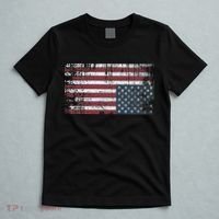 Upside Down American Flag Vintage Upside Down Usa Flag T-Shirt thumb 5