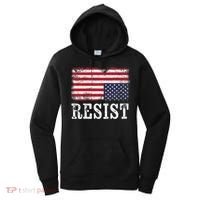 Upside Down American Flag Resist Distress United States Usa Women's Hoodie thumb 0