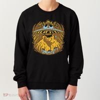 UFO Dinosaur Abduction Women's Sweatshirt thumb 0