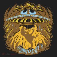 UFO Dinosaur Abduction Women's Sweatshirt thumb 2