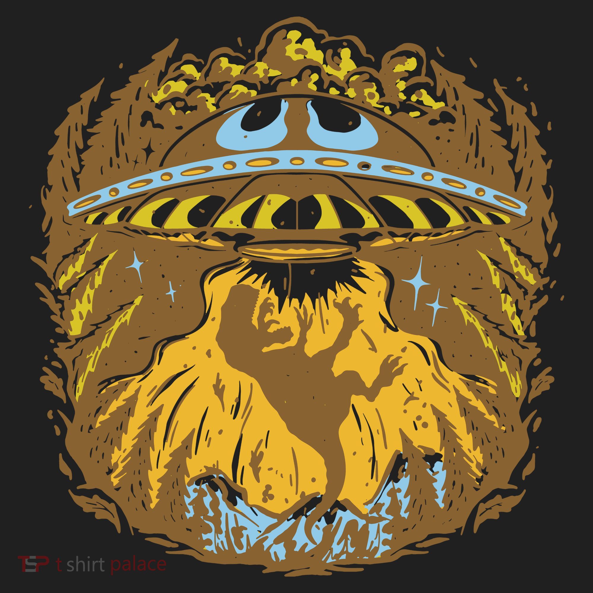 UFO Dinosaur Abduction Women's Sweatshirt