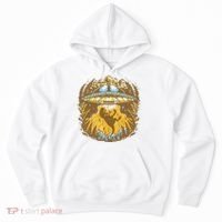 UFO Dinosaur Abduction Hoodie thumb 0