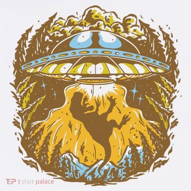 UFO Dinosaur Abduction Sweatshirt