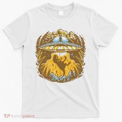 UFO Dinosaur Abduction T-Shirt