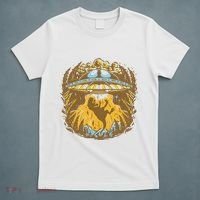 UFO Dinosaur Abduction T-Shirt thumb 5