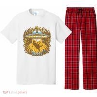 UFO Dinosaur Abduction Pajama Set thumb 0