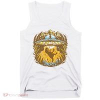 UFO Dinosaur Abduction Tank Top thumb 0
