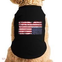 Upside Down American Flag Distress United States Usa Doggie Tank thumb 0