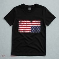 Upside Down American Flag Distress United States Usa T-Shirt thumb 5