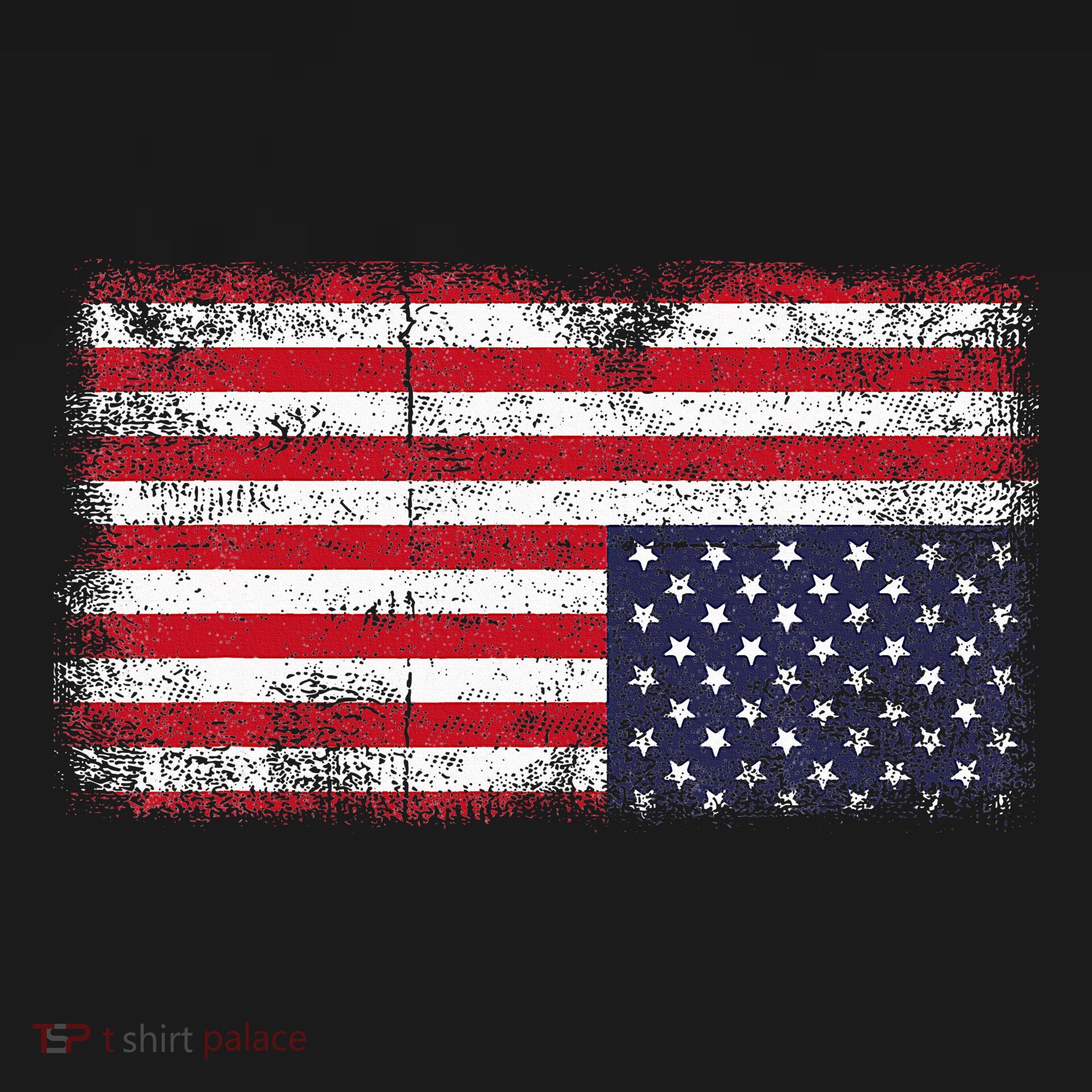 Upside Down American Flag Distress United States Usa Women's Hoodie