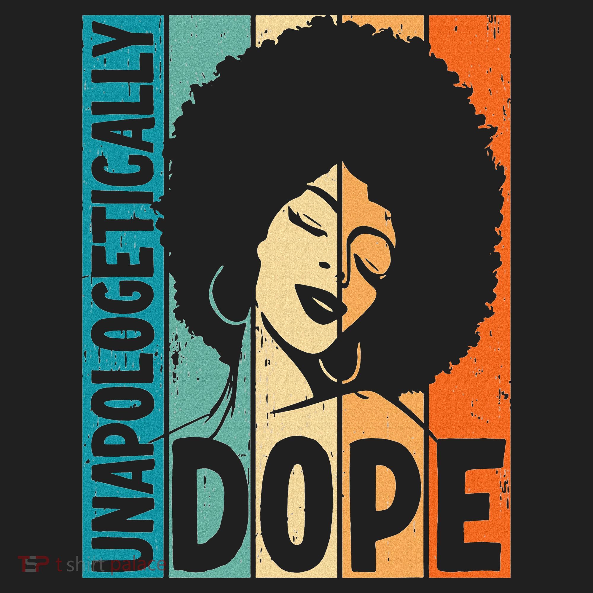 Unapologetically Dope Afro African  American Black  Women's Sweatshirt