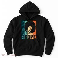 Unapologetically Dope Afro African  American Black  Hoodie thumb 0