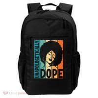 Unapologetically Dope Afro African  American Black  Backpack thumb 0