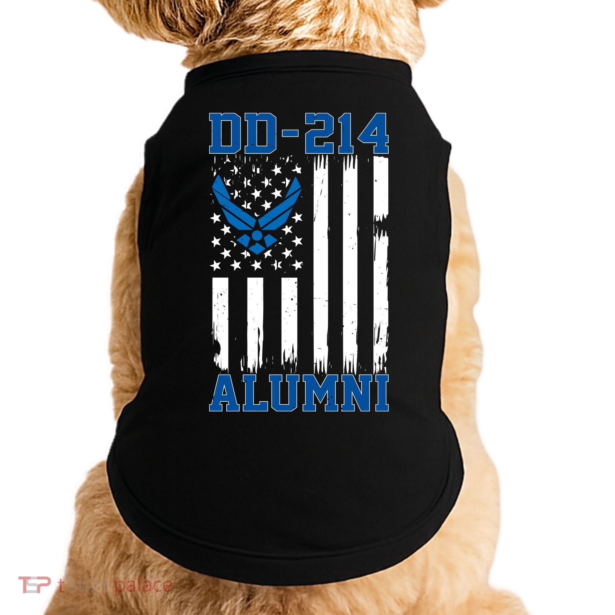 USAF DD214 Alumni Veteran US Air_Force Wing Doggie Tank