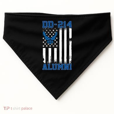 USAF DD214 Alumni Veteran US Air_Force Wing USA-Made Doggie Bandana
