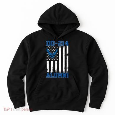 USAF DD214 Alumni Veteran US Air_Force Wing Hoodie