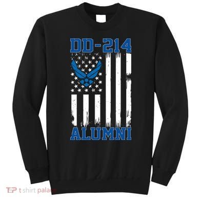 USAF DD214 Alumni Veteran US Air_Force Wing Sweatshirt