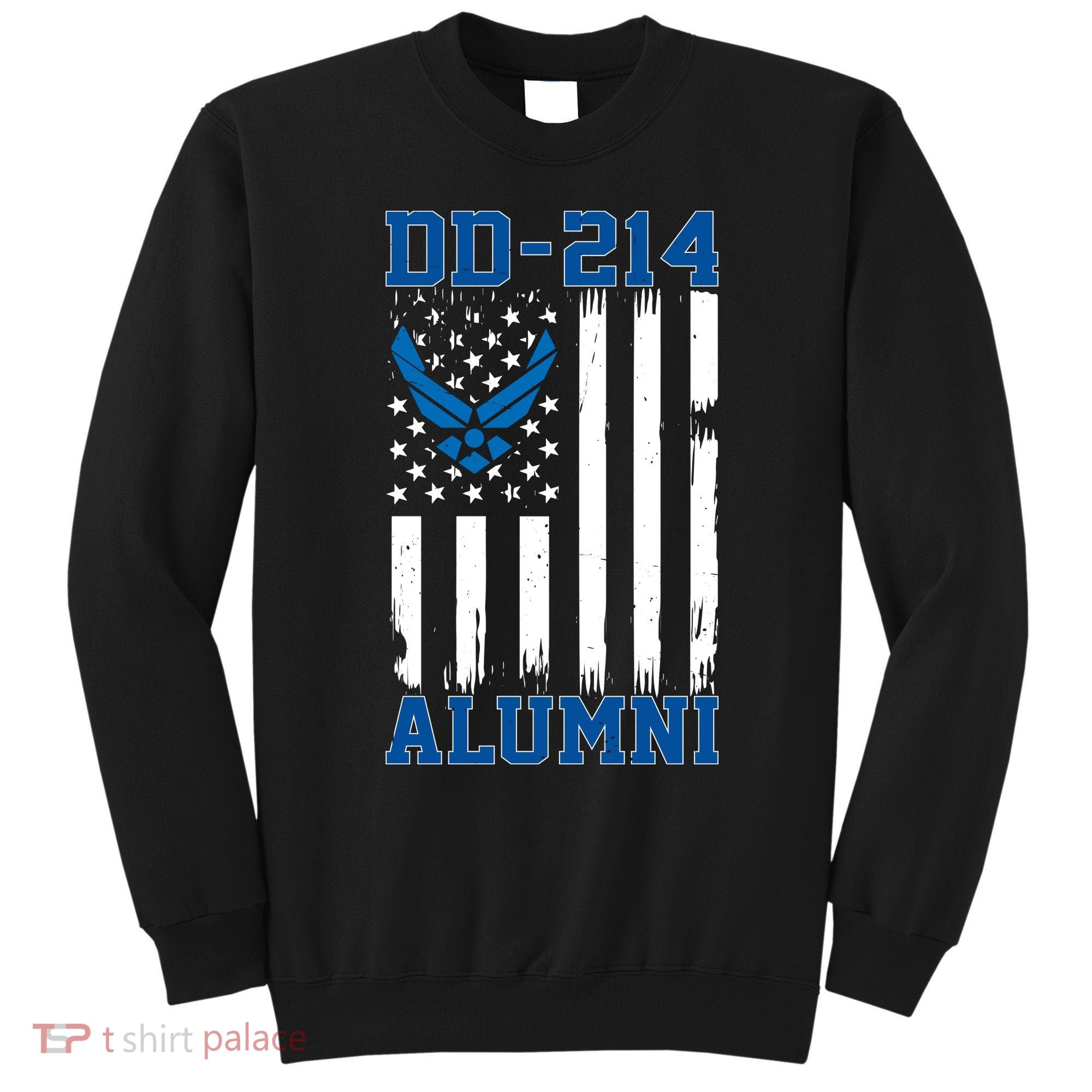 USAF DD214 Alumni Veteran US Air_Force Wing Sweatshirt