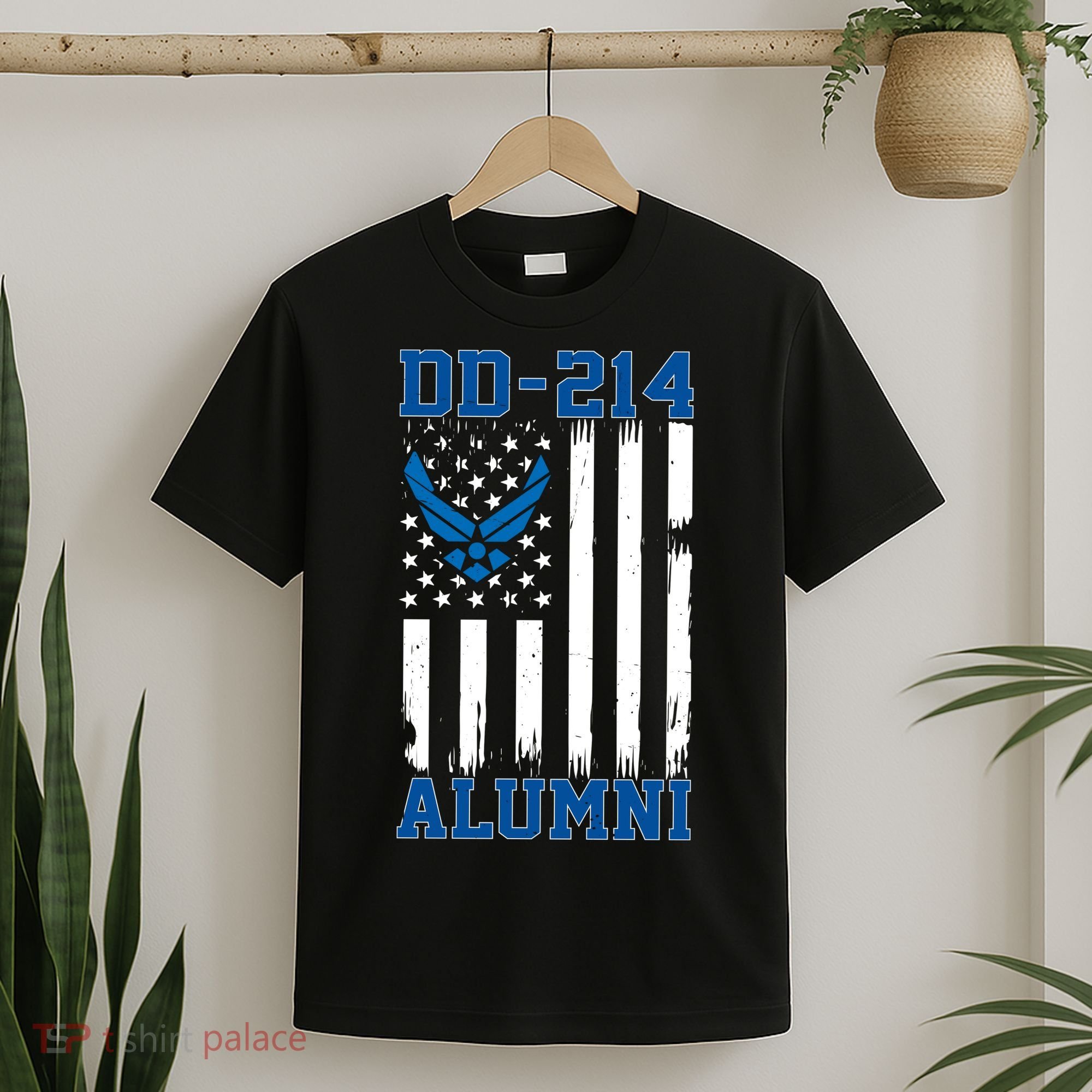 USAF DD214 Alumni Veteran US Air_Force Wing T-Shirt
