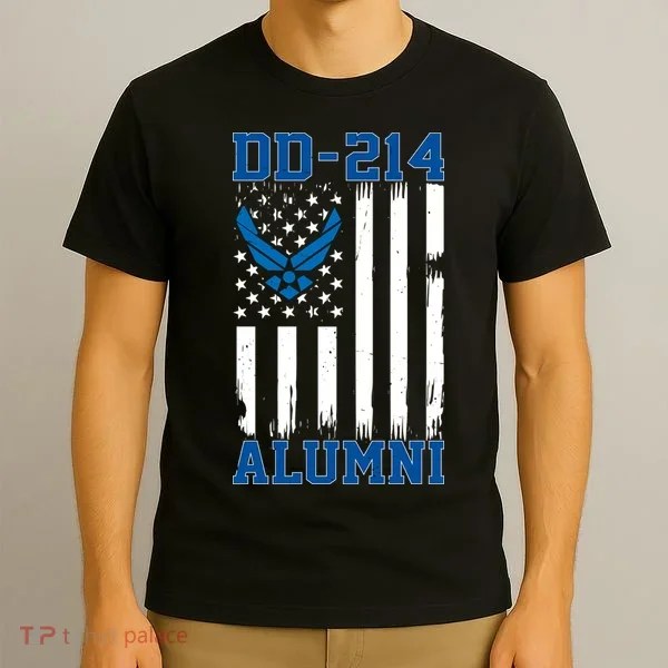 USAF DD214 Alumni Veteran US Air_Force Wing T-Shirt