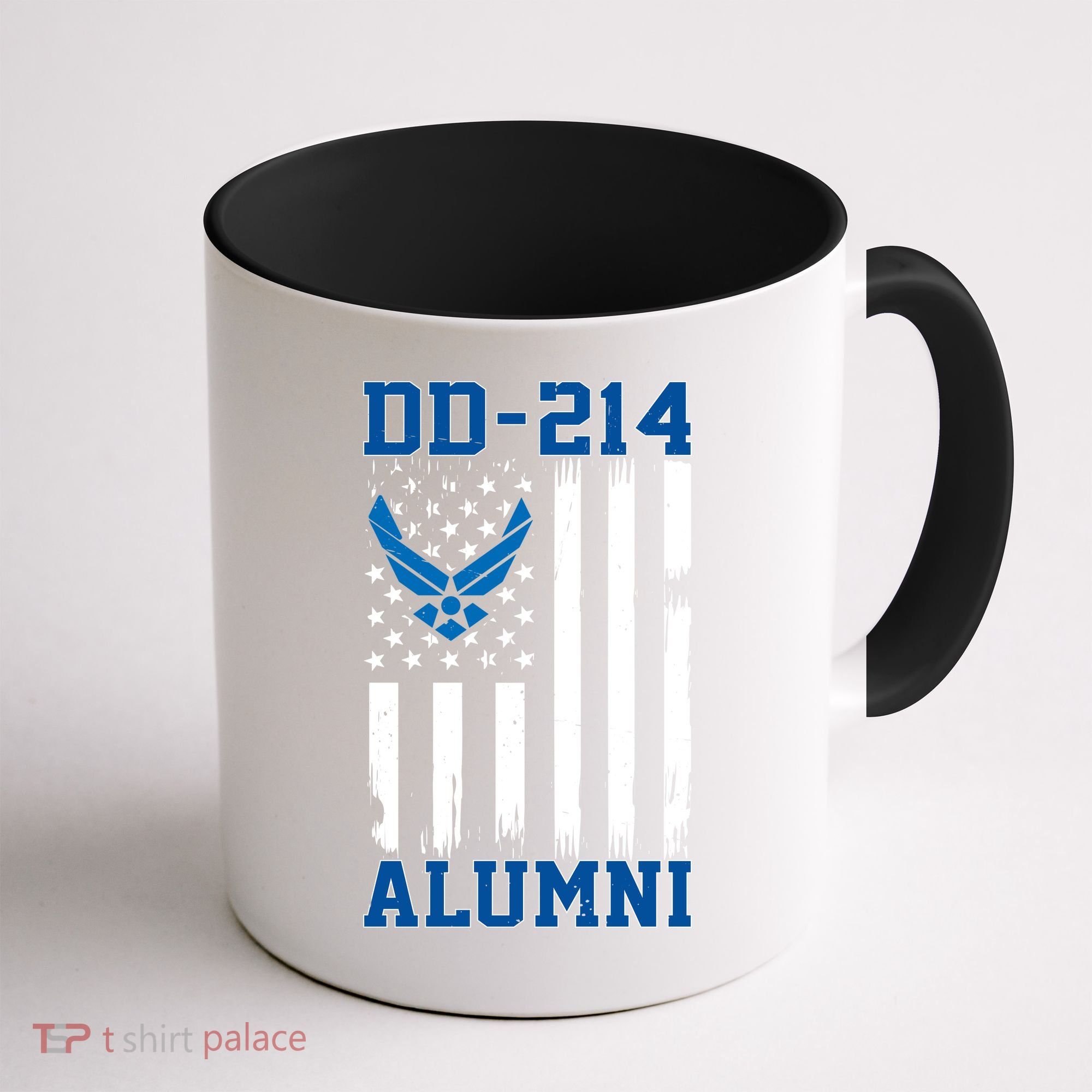 USAF DD214 Alumni Veteran US Air_Force Wing Coffee Mug