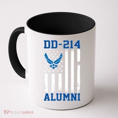USAF DD214 Alumni Veteran US Air_Force Wing Coffee Mug