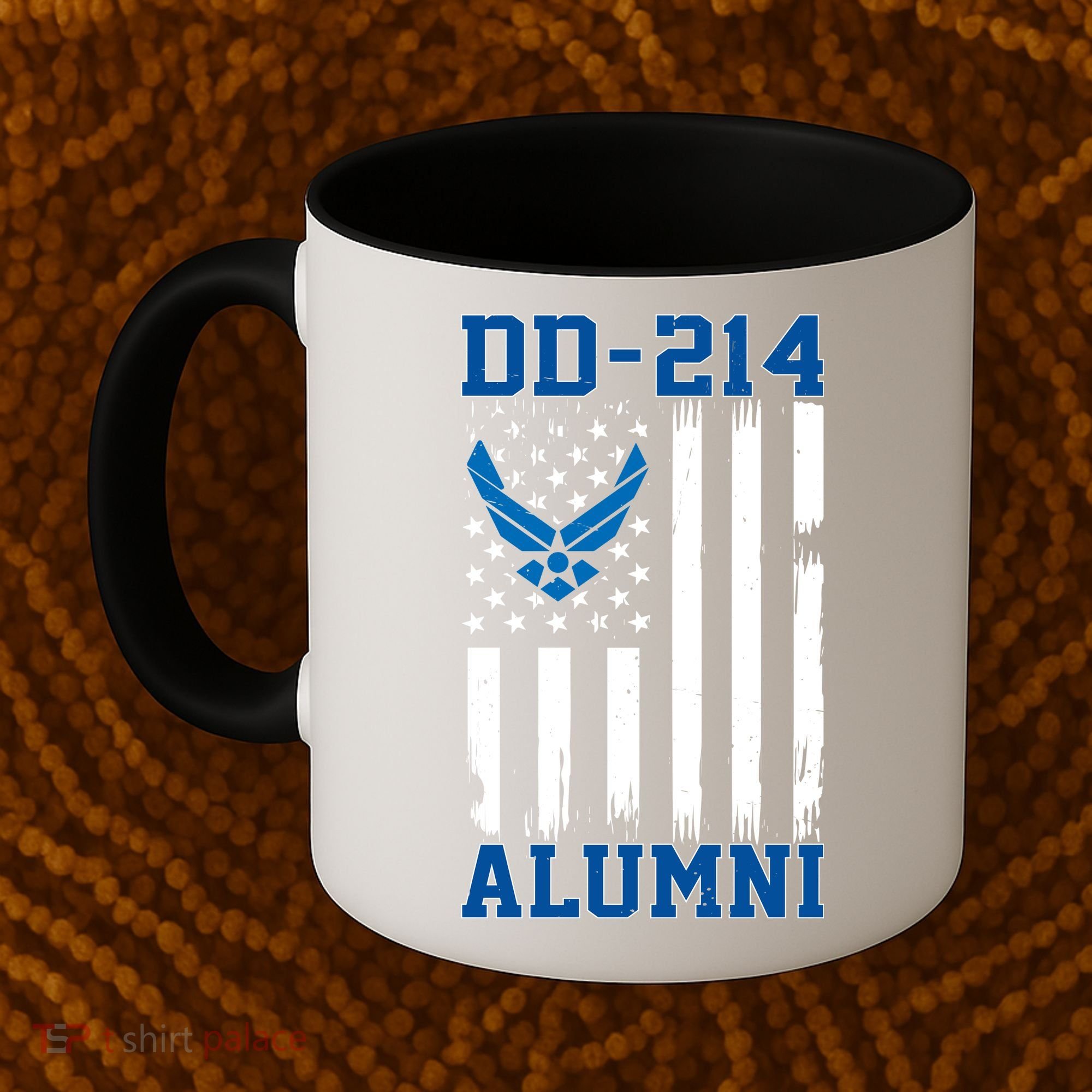 USAF DD214 Alumni Veteran US Air_Force Wing Coffee Mug