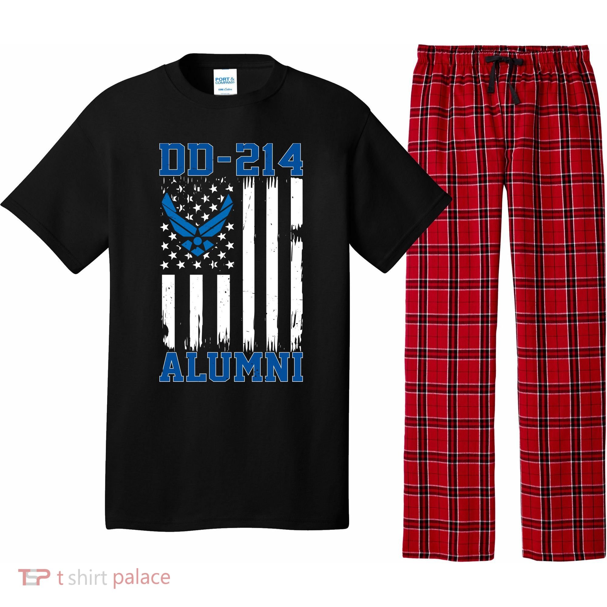 USAF DD214 Alumni Veteran US Air_Force Wing Pajama Set