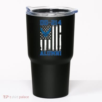 USAF DD214 Alumni Veteran US Air_Force Wing Tumbler